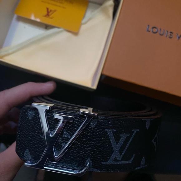 Louis Vuitton Black Monogram Belts - Picture 1 of 5